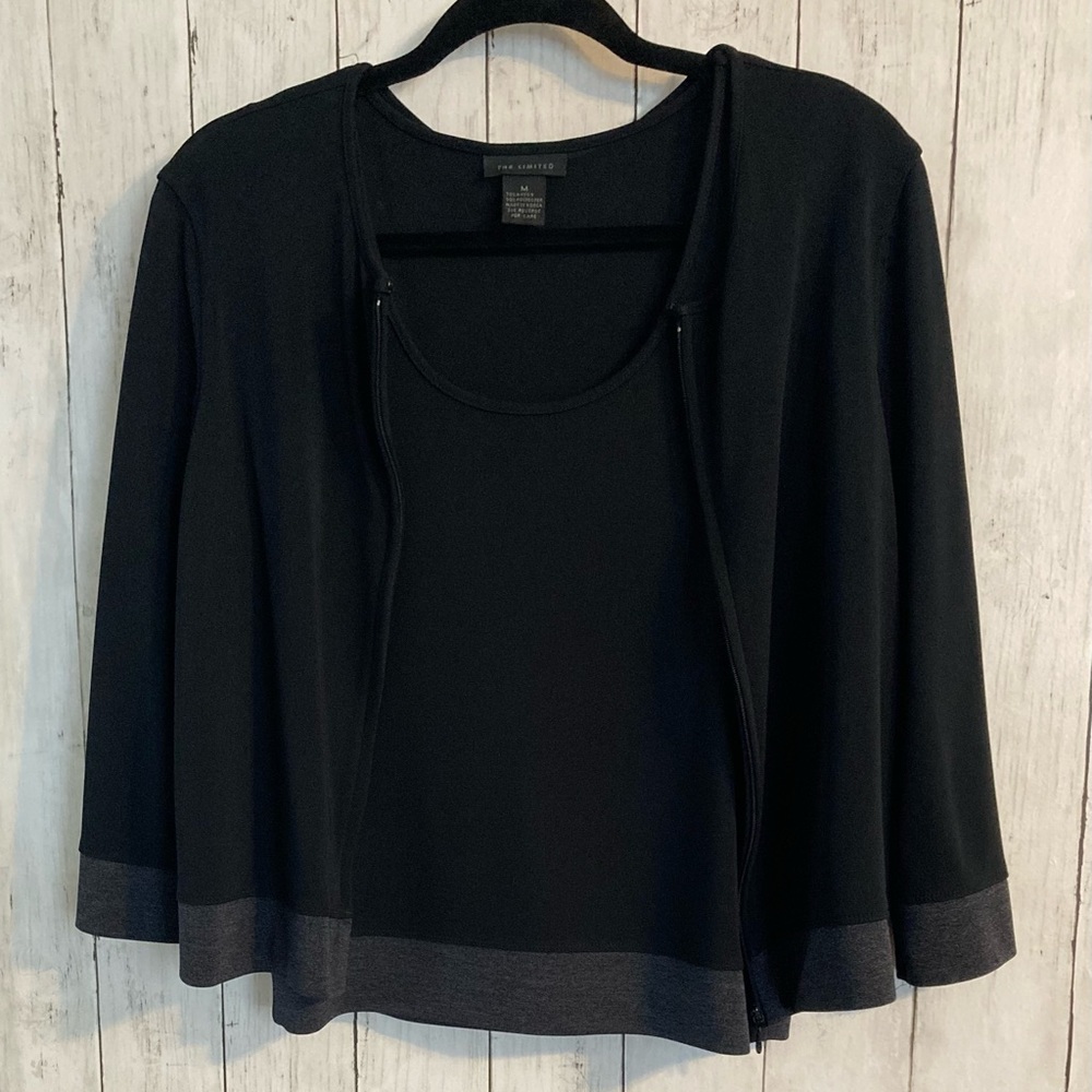 The Limited two piece cardigan set